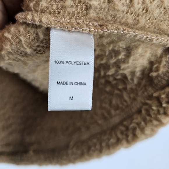 Koolaburra by UGG teddy bear sherpa fleece pullover hoodie womens size medium - Picture 5 of 5